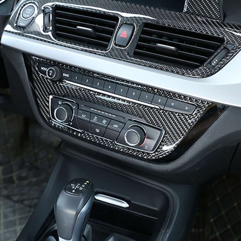 Air Conditioning Switch Panel Decorative Sticker for BMW F52 1 Series Sedan 2017-2019, Left Drive