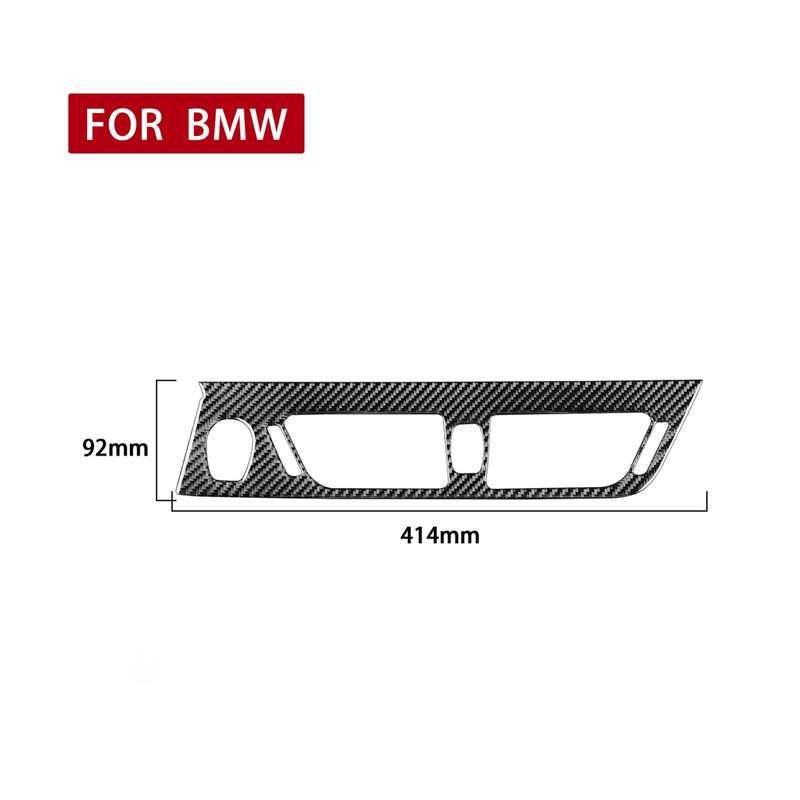 Car Central Control Air Outlet Decorative Sticker for BMW F52 1 Series Sedan 2017-2019, Left Drive