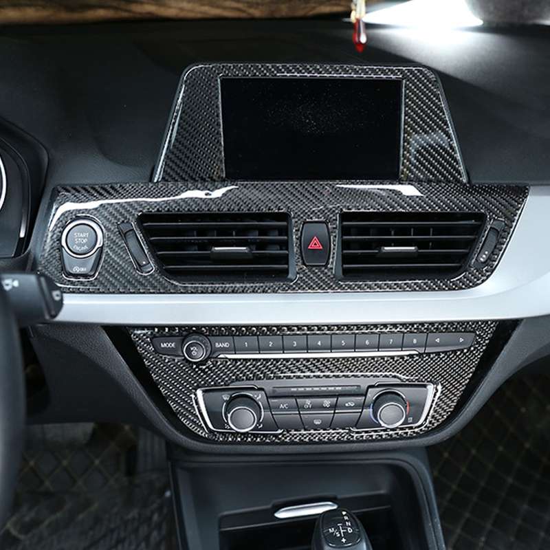Car Central Control Air Outlet Decorative Sticker for BMW F52 1 Series Sedan 2017-2019, Left Drive