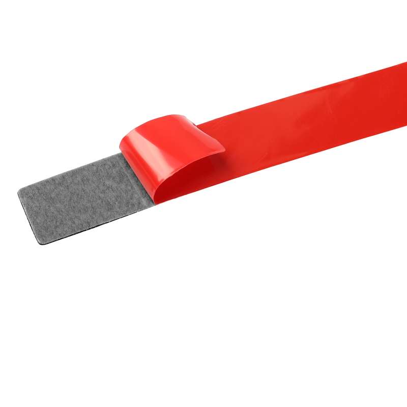 Car Carbon Fiber Navigation Frame Decorative Sticker for Volvo V60 2010-2017, Left Drive(Red)