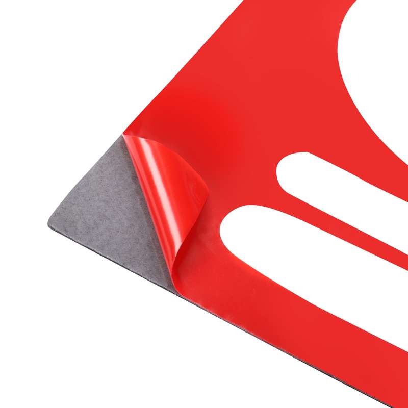 Car Central Control Lower Air Outlet Decorative Sticker for Volvo V60 2010-2017, Left Drive(Red)