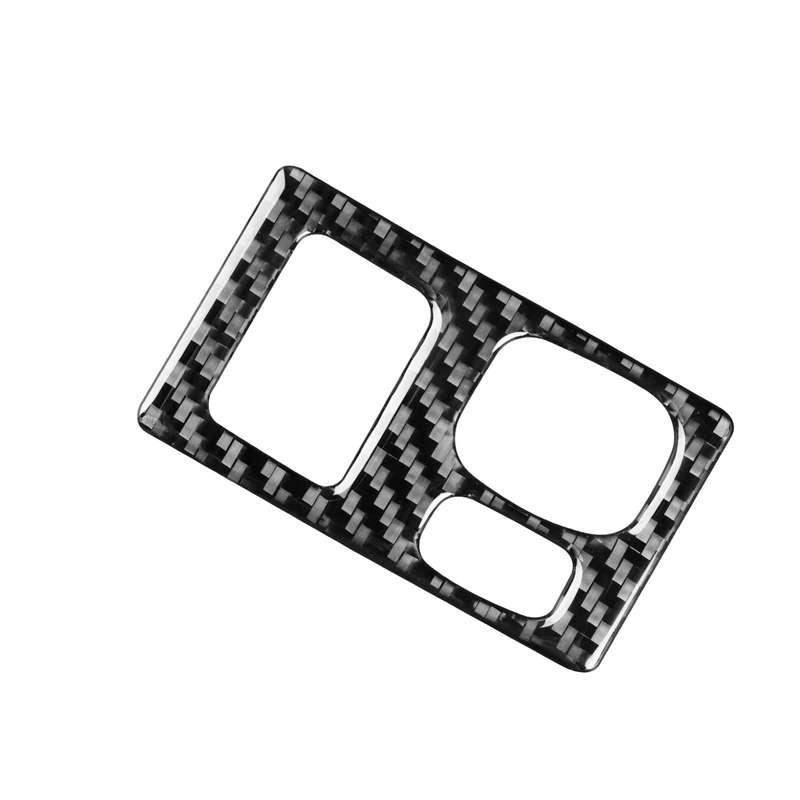Car Carbon Fiber Dashboard Adjustment Frame Decorative Sticker for Lexus CT 2011-2017, Right Drive