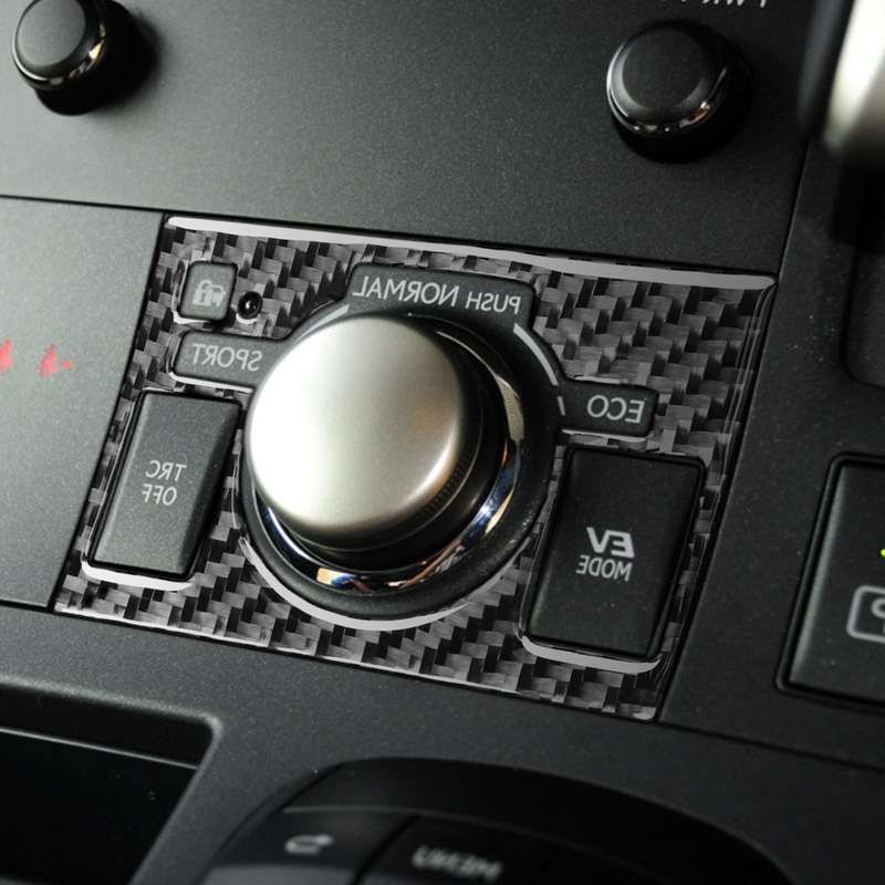 Car Control Panel High-level Configuration Decorative Sticker for Lexus CT 2011-2017, Right Drive