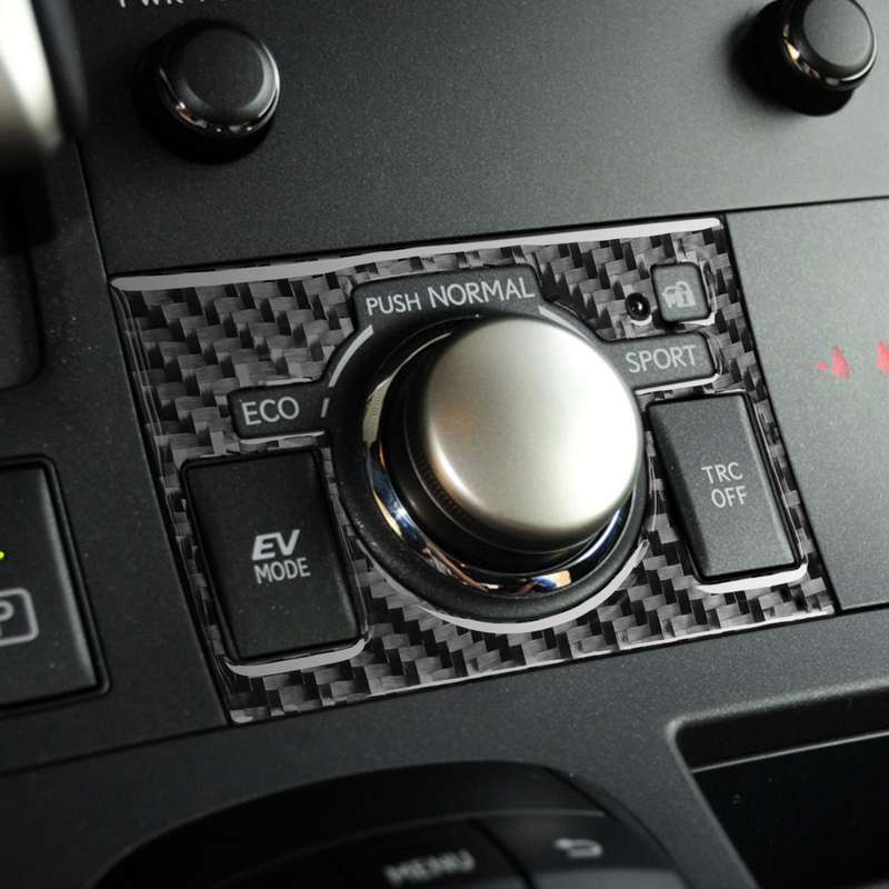 Car Control Panel High-level Configuration Decorative Sticker for Lexus CT 2011-2017, Left Drive