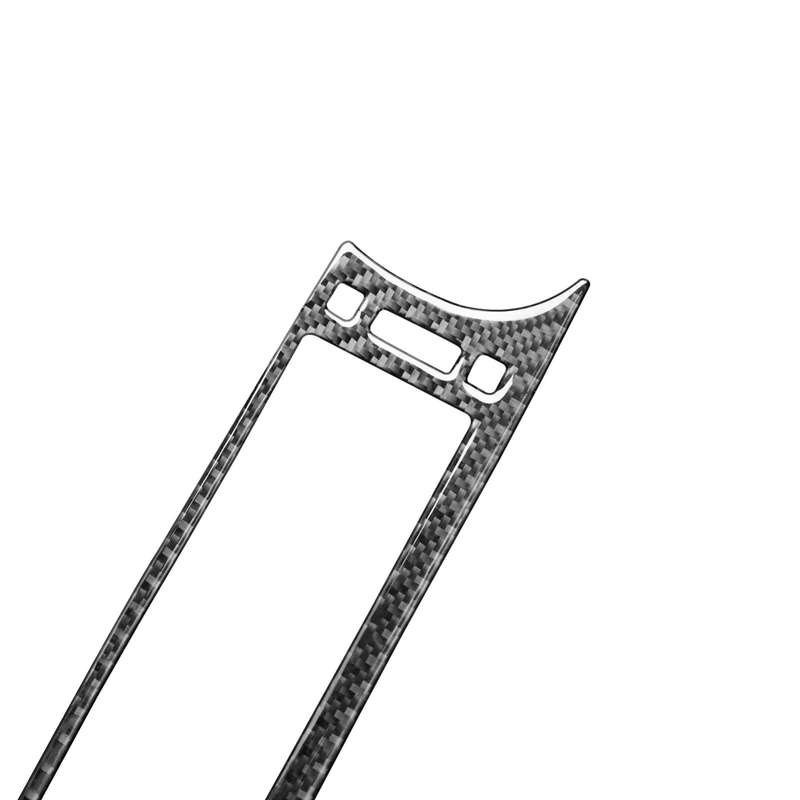 Car Carbon Fiber Central Control Air Outlet Decorative Sticker for Lexus CT 2011-2017, Right Drive