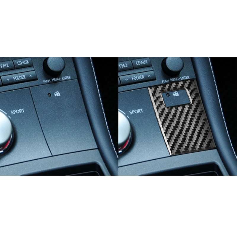 Car Carbon Fiber Sport Mode Panel A Decorative Sticker for Lexus CT 2011-2017, Left and Right Drive
