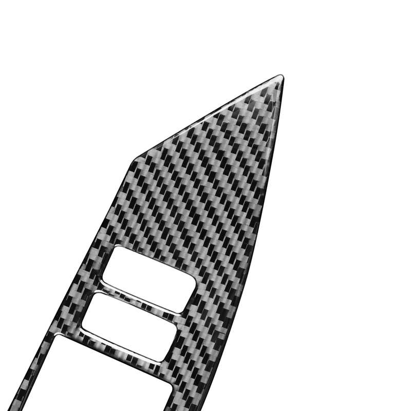 Car Carbon Fiber Window Lift Decorative Sticker for Lexus CT 2011-2017, Right Drive