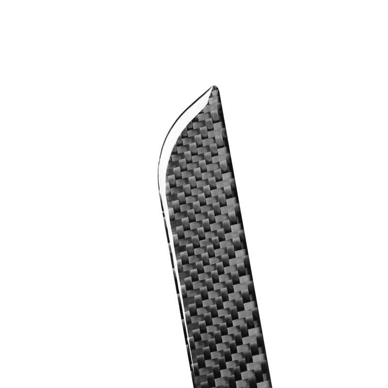 Car Carbon Fiber Threshold Decorative Sticker for Ford Explorer 2016-2019, Left Drive