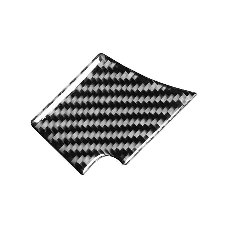 Car Carbon Fiber Inner Door Bowl Decorative Sticker for Ford Explorer 2013-2019, Left Drive