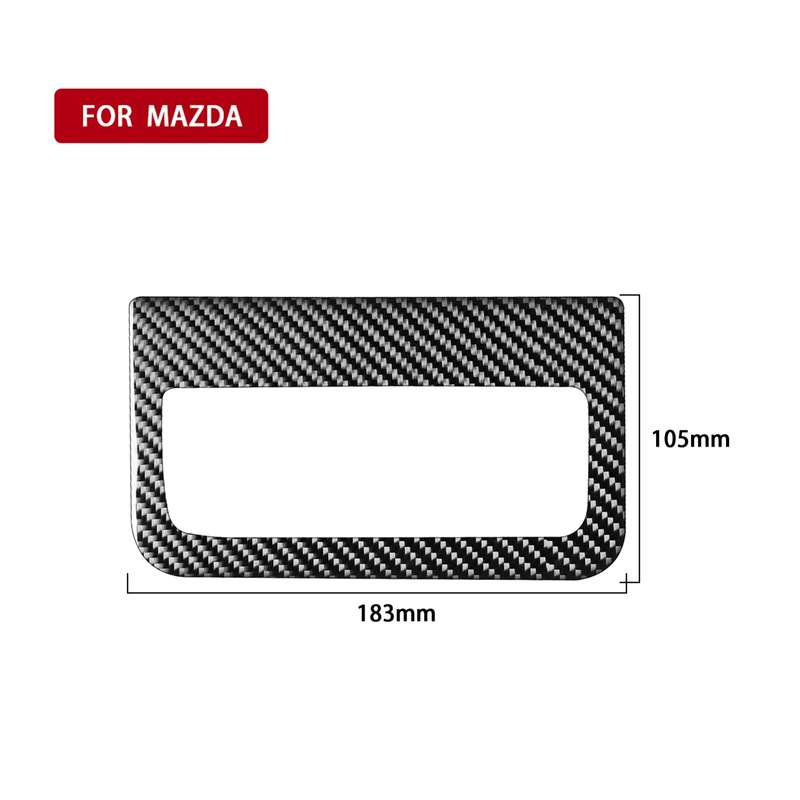 Car Carbon Fiber Rear Air Outlet Decorative Sticker for Mazda 3 Axela 2020, Left and Right Drive