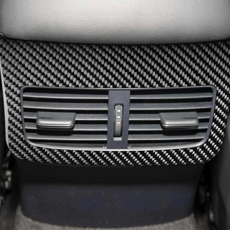 Car Carbon Fiber Rear Air Outlet Decorative Sticker for Mazda 3 Axela 2020, Left and Right Drive