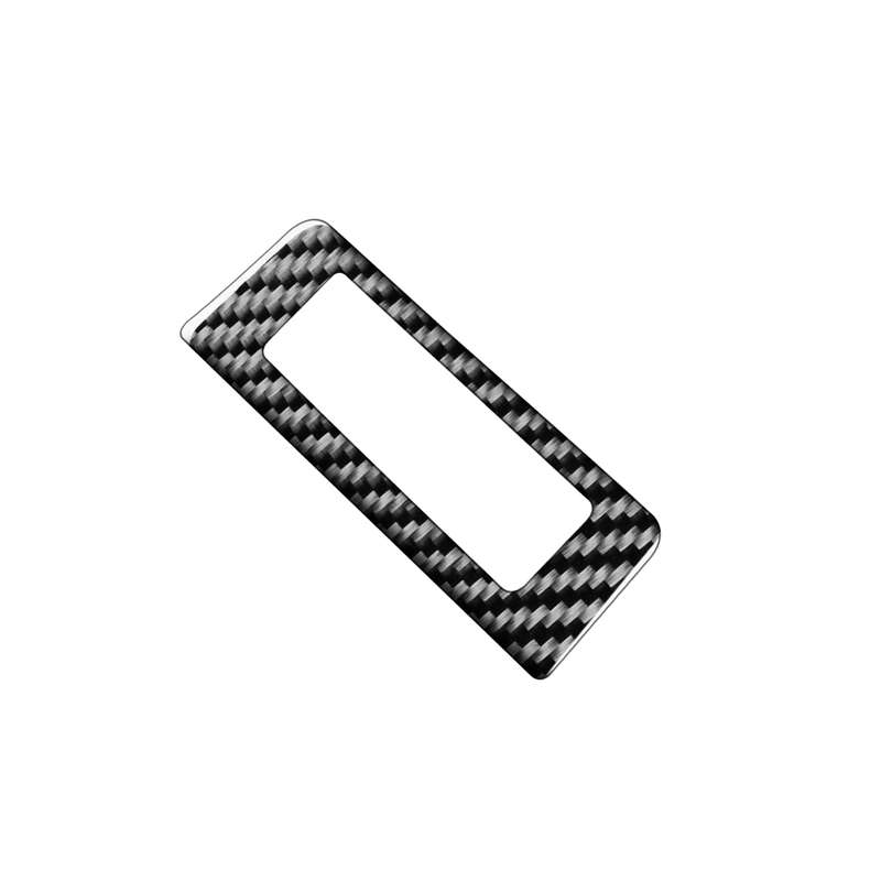 Car Carbon Fiber Headlight Frame Decorative Sticker for Mazda 3 Axela 2020, Right Drive