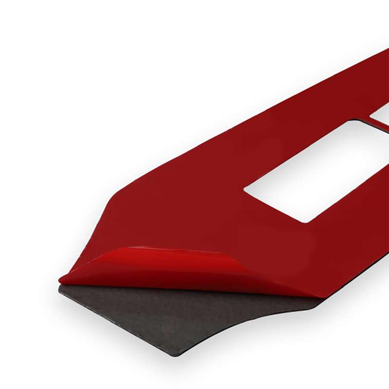 2 in 1 Car Carbon Fiber Window Lift Panel Decorative Sticker for Nissan 370Z / Z34 2009-, Right Driv
