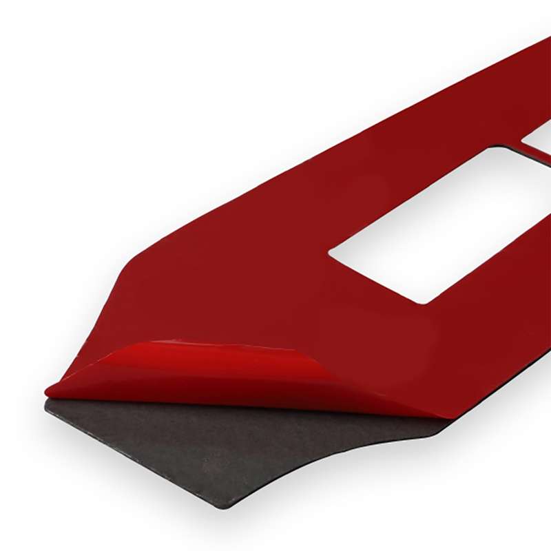 2 in 1 Car Carbon Fiber Window Lift Panel Decorative Sticker for Nissan 370Z / Z34 2009-, Left Drive