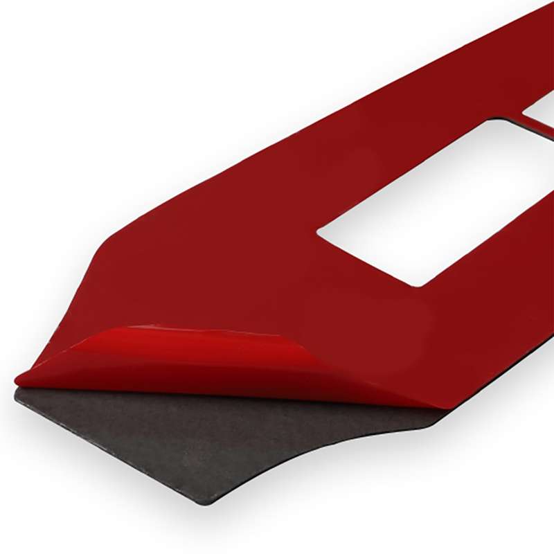 Car Carbon Fiber Vice Driving Side Door Lift Control Decorative Sticker for Nissan 370Z / Z34 2009-,