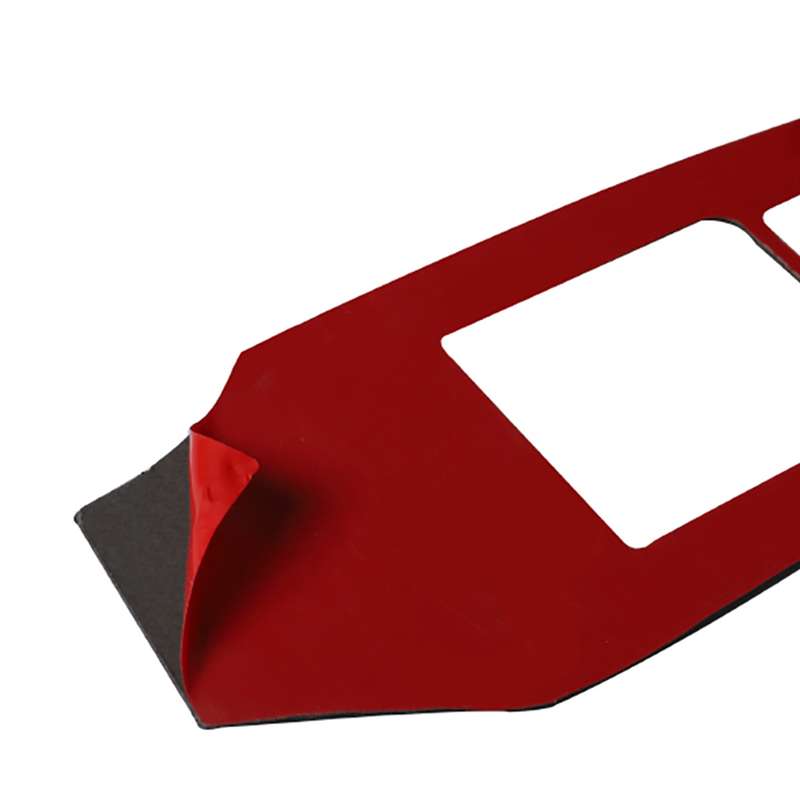 Car Carbon Fiber Main Driving Side Door Lift Control Decorative Sticker for Nissan 370Z / Z34 2009-,