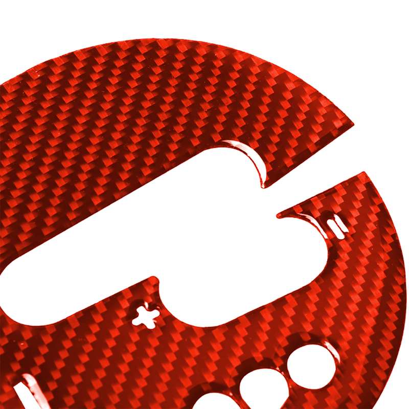 2 in 1 Car Carbon Fiber Automatic Gear Shifting Transmission Panel Decorative Sticker for Nissan 370