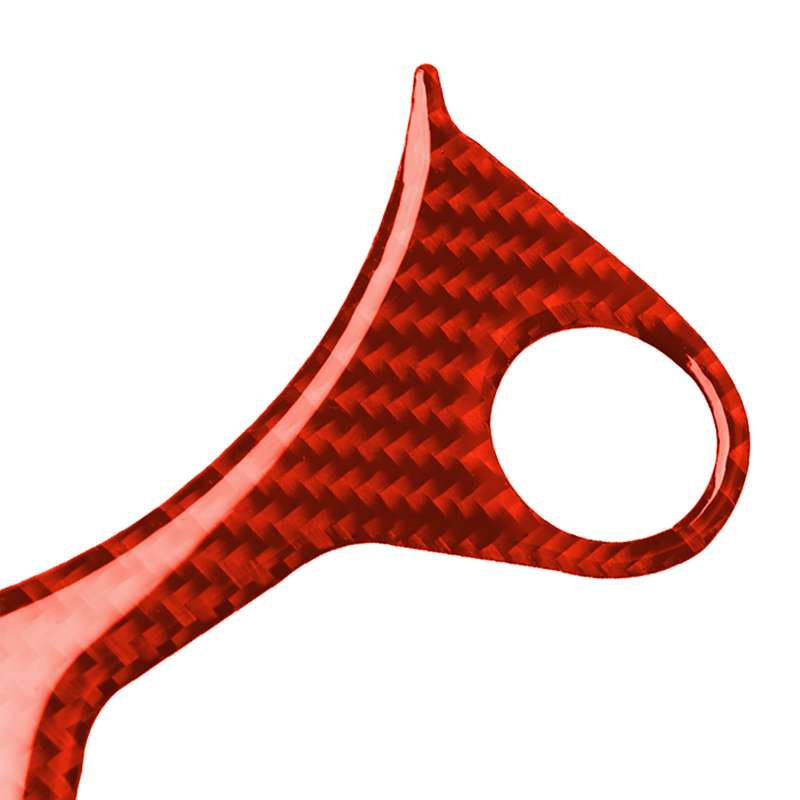 Car Carbon Fiber Manual Gear Panel Decorative Sticker for Nissan 370Z / Z34 2009-, Left and Right Dr