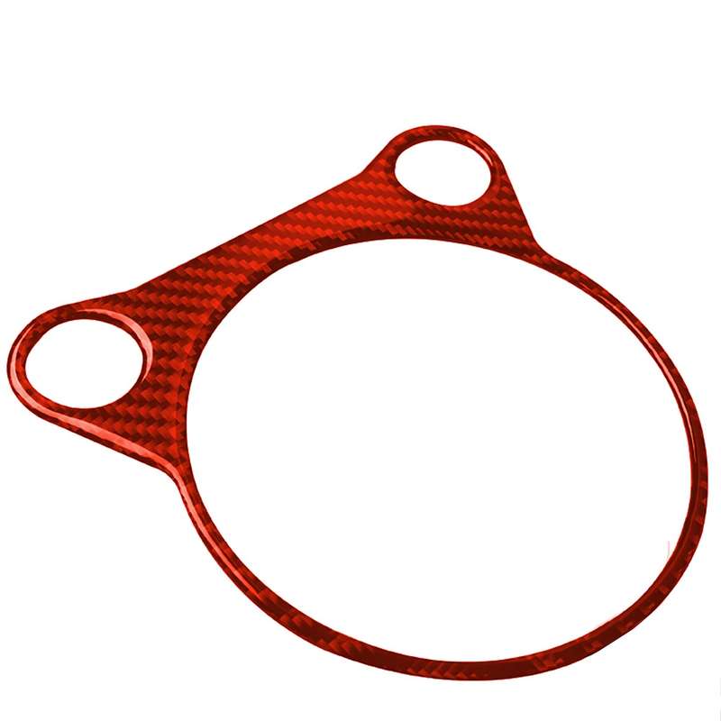 Car Carbon Fiber Automatic Gear Panel Decorative Sticker for Nissan 370Z / Z34 2009-, Left and Right