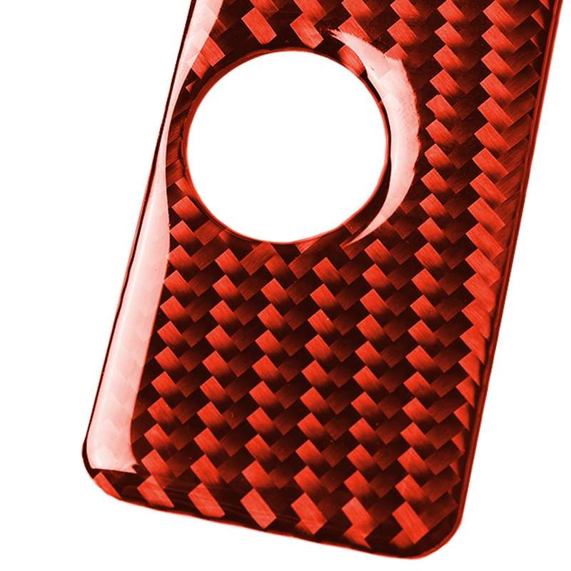Car Carbon Fiber Glove Box Decorative Sticker for Chevrolet Camaro 2017-2019, Left and Right Drive U
