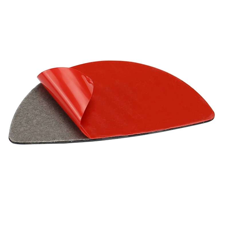 Car Carbon Fiber Door Handle Decorative Sticker for BMW Mini, Left and Right Drive Universal (Red)