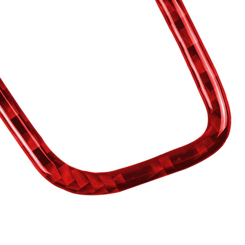 Car Carbon Fiber Air Outlet Panel Decorative Sticker for Porsche Macan 2014-2021, Left and Right Dri
