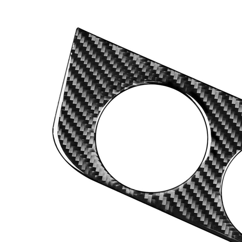 Car Carbon Fiber Air Conditioning Switch Panel Decorative Sticker for Toyota Corolla / Levin 2014-20