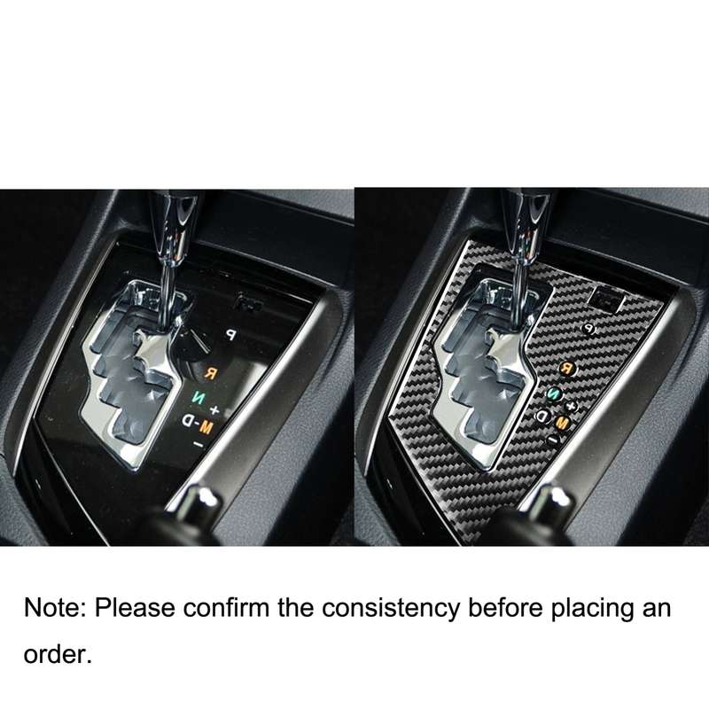 Car Carbon Fiber Gear Panel Decorative Sticker for Toyota Corolla / Levin 2014-2018, Right Drive (Ca