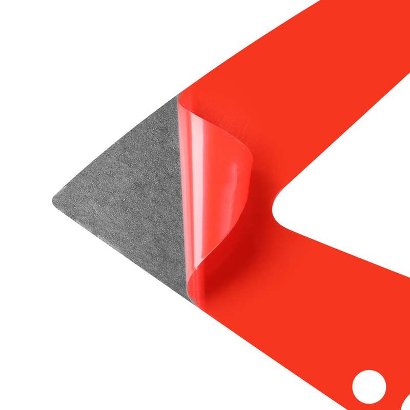 Car Carbon Fiber Gear Panel Decorative Sticker for Toyota Corolla / Levin 2014-2018, Left Drive (Red