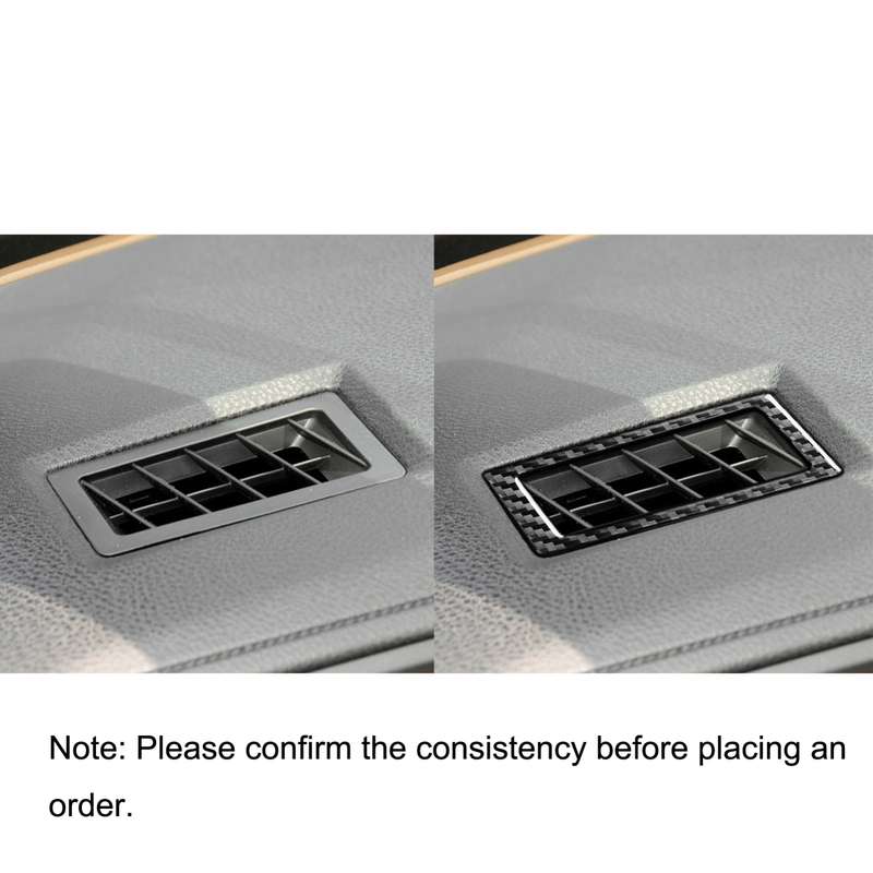 Car Carbon Fiber Dashboard Air Outlet Decorative Sticker for Toyota Corolla / Levin 2014-2018, Left