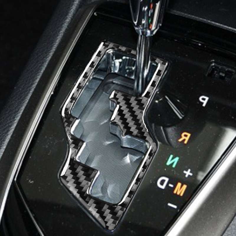 Car Carbon Fiber Gear Decorative Sticker for Toyota Corolla / Levin 2014-2018, Right Drive
