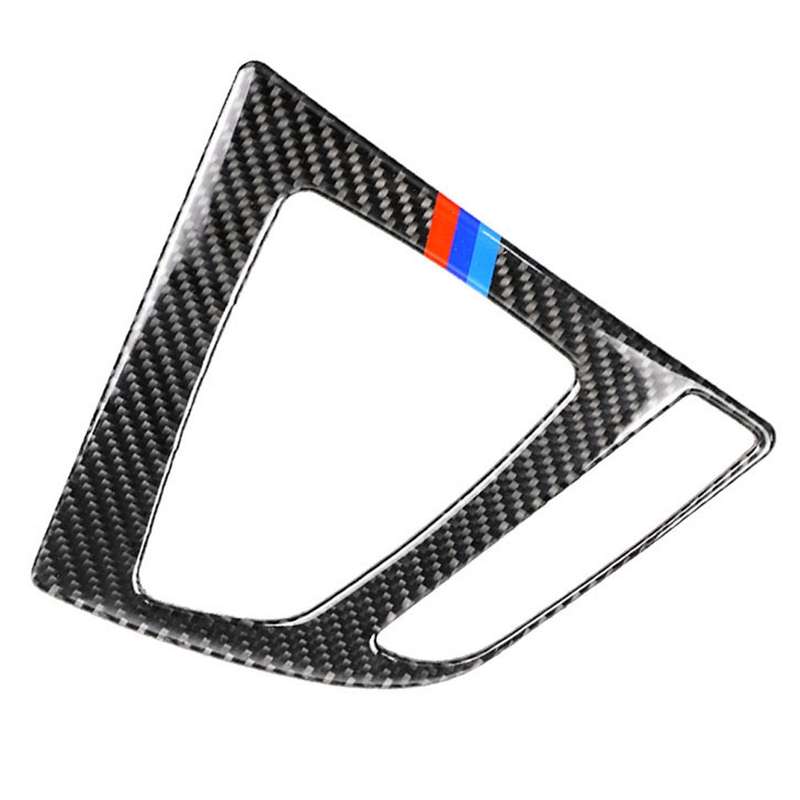 Three Color Carbon Fiber Car Gear Panel Decorative Sticker for BMW (F30) 2013-2017 / (F34) 2013-2017