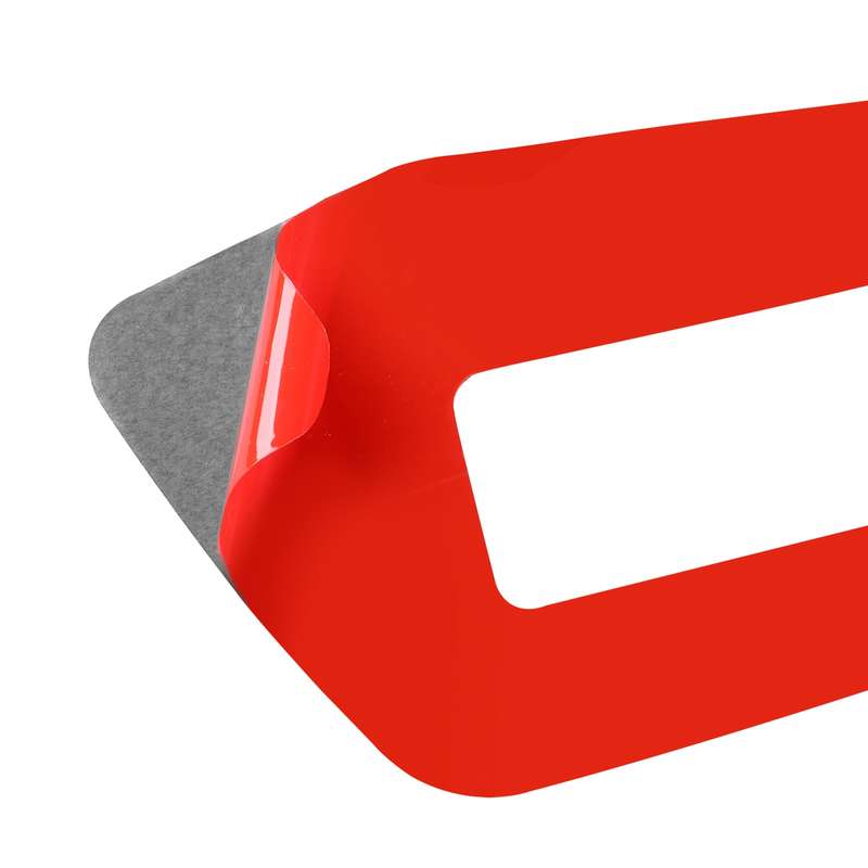 Car Carbon Fiber Headlight Switch Decorative Sticker for Audi A6L / A7 2019-, Right Drive