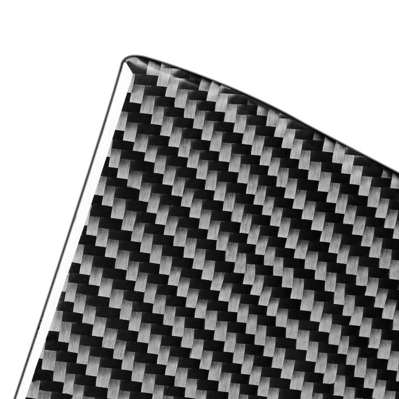 Car Carbon Fiber Central Control Decorative Sticker for Audi A6L / A7 2019-, Right Drive