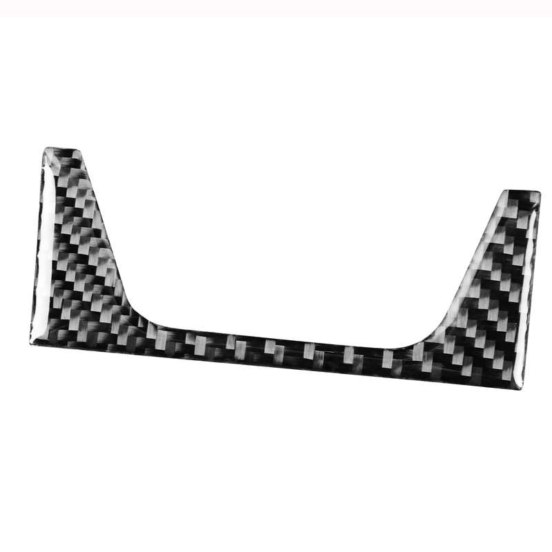 Car Carbon Fiber Rear Control Panel Decorative Sticker for Volvo XC90 2003-2014, Left and Right Driv