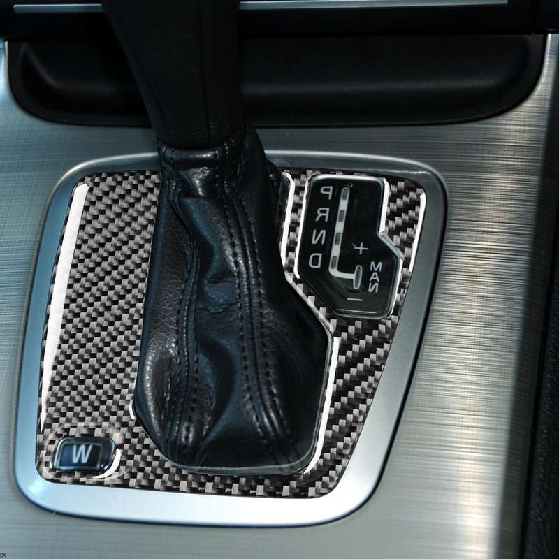 Car Carbon Fiber Gears Decorative Sticker for Volvo XC90 2003-2014, Right Drive