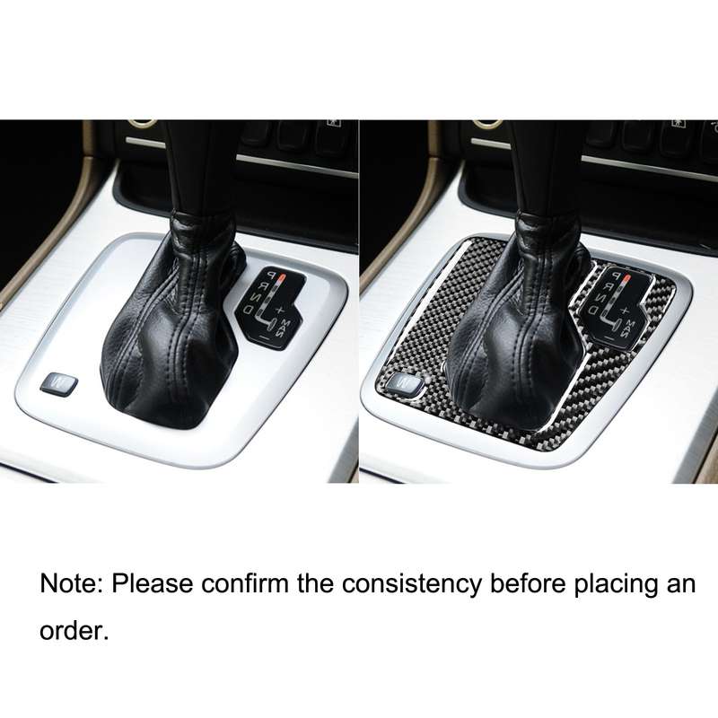Car Carbon Fiber Gears Decorative Sticker for Volvo XC90 2003-2014, Right Drive