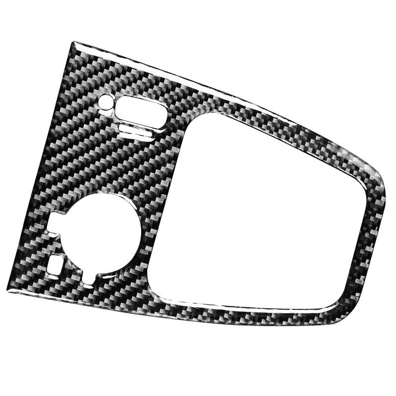 Car Carbon Fiber Headlight Control Decorative Sticker for Volvo XC90 2003-2014, Left and Right Drive