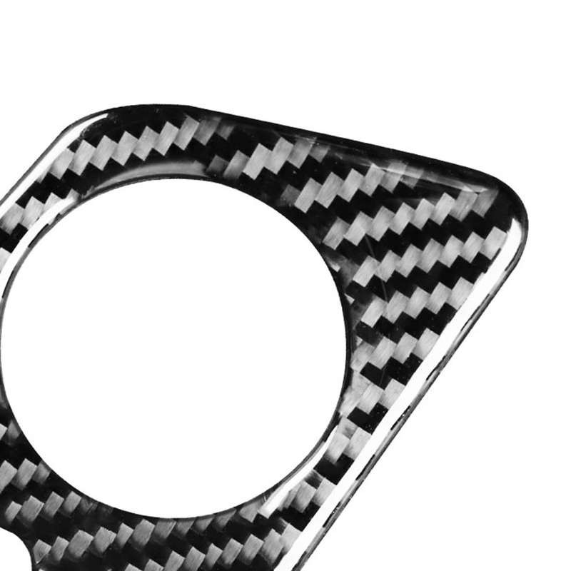 Car Carbon Fiber Seat Adjustment Panel Decorative Sticker for Audi A6L / A7 2019-, Left and Right Dr