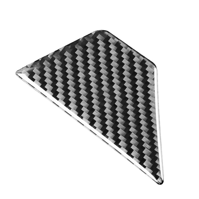 Car Carbon Fiber Inner Door Bowl Decorative Sticker for Audi A6L / A7 2019-, Left and Right Drive Un