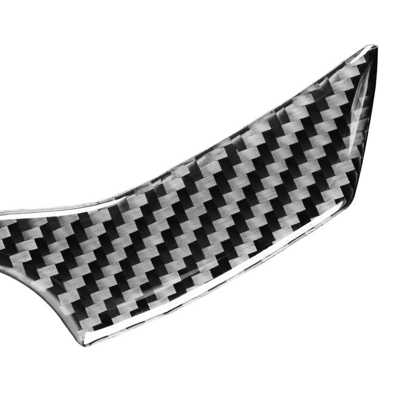 Car Carbon Fiber Dashboard Decorative Sticker for Audi A6L / A7 2019-, Left and Right Drive Universa