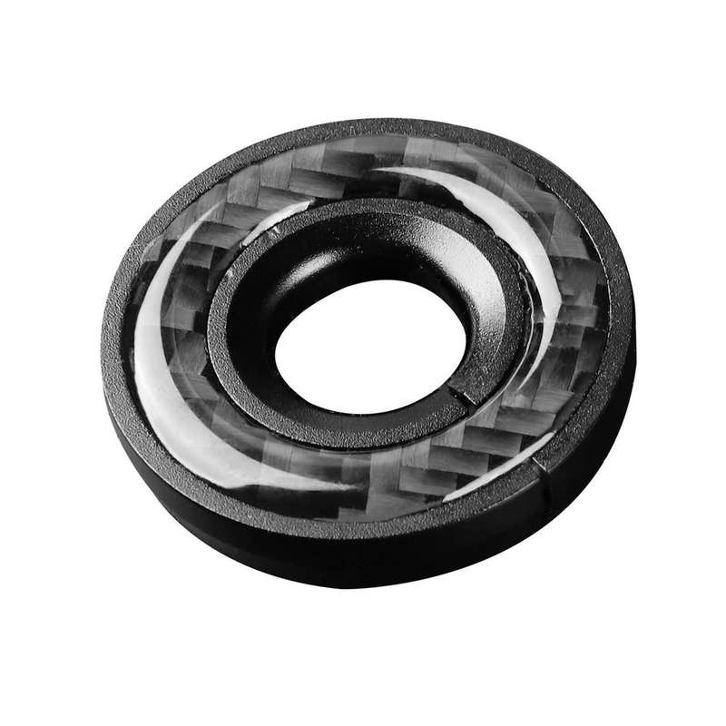 Car Carbon Fiber Ignition Ring Decorative Sticker for Volkswagen Beetle 2012-2019, Left and Right Dr