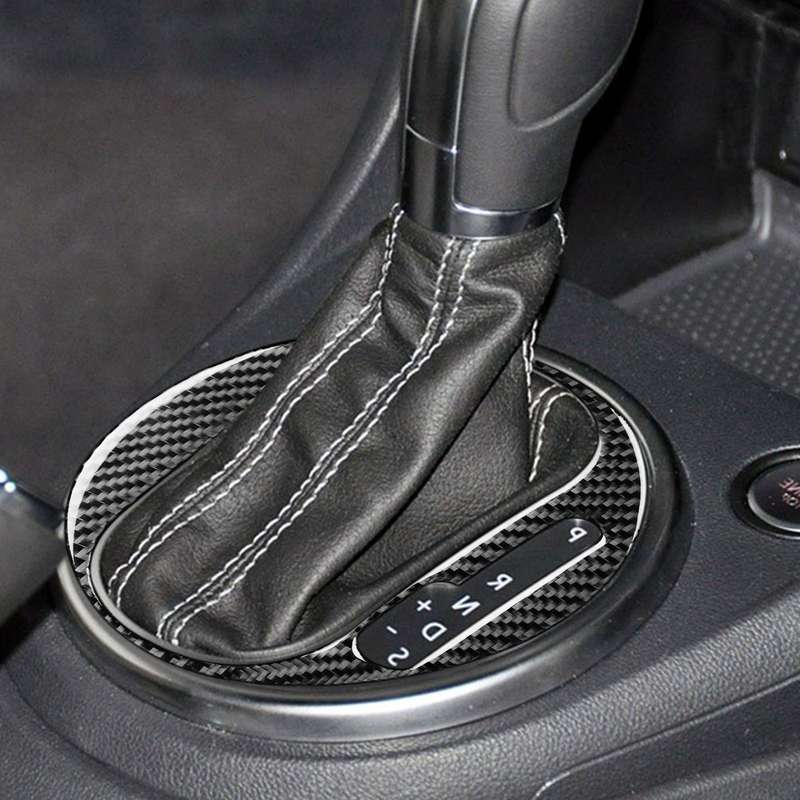 Car Carbon Fiber Gear Panel Inside Frame Decorative Sticker for Volkswagen Beetle 2012-2019, Right D