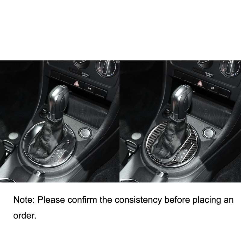 Car Carbon Fiber Gear Panel Inside Frame Decorative Sticker for Volkswagen Beetle 2012-2019, Right D
