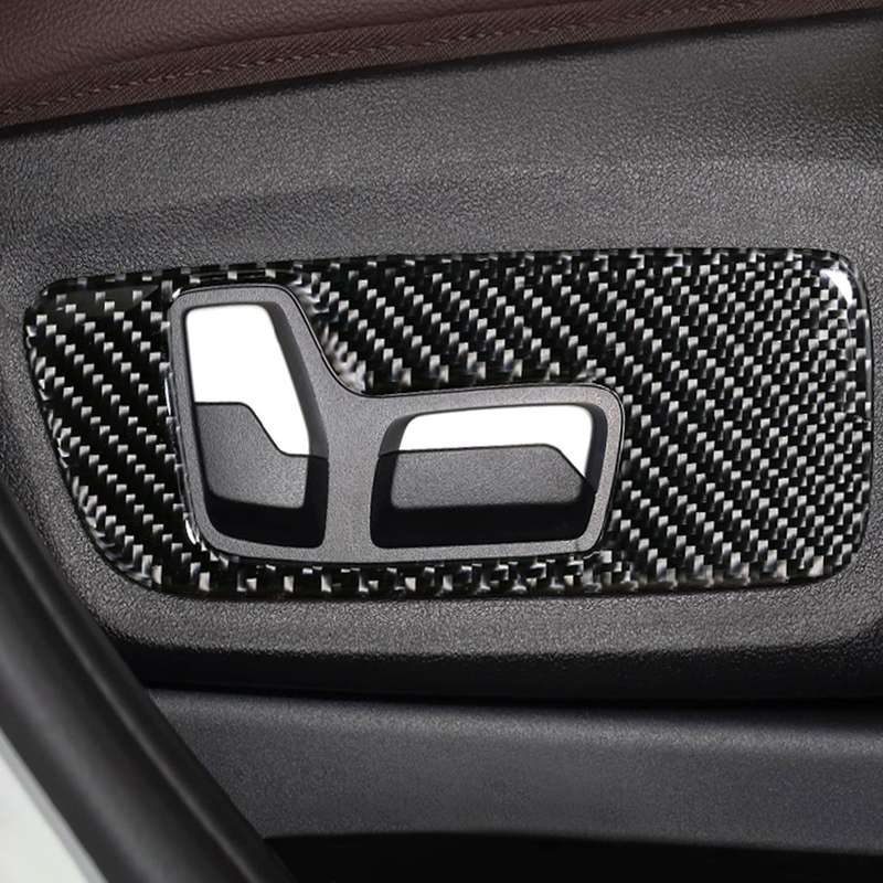 Car Carbon Fiber M High Performance Door Handle D Decorative Sticker for BMW G01 X3 2018-2020 / G02