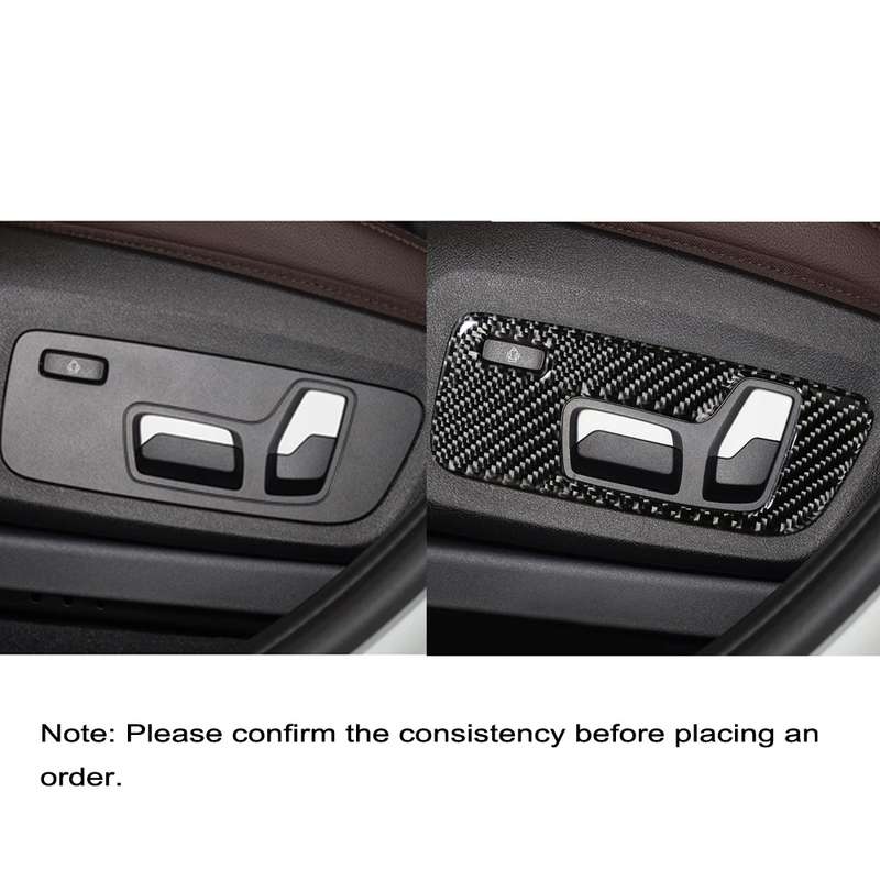 Car Carbon Fiber M High Performance Door Handle B Decorative Sticker for BMW G01 X3 2018-2020 / G02
