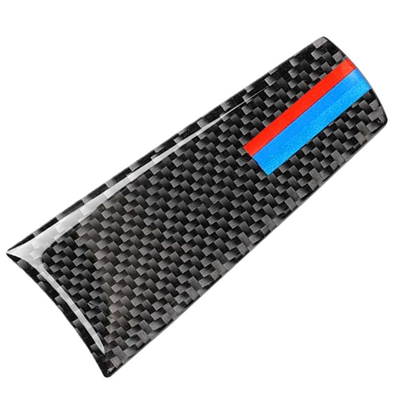 Car Carbon Fiber Steering Wheel 3-color Decorative Sticker for BMW G01 X3 2018-2020 / G02 X4 2019-20
