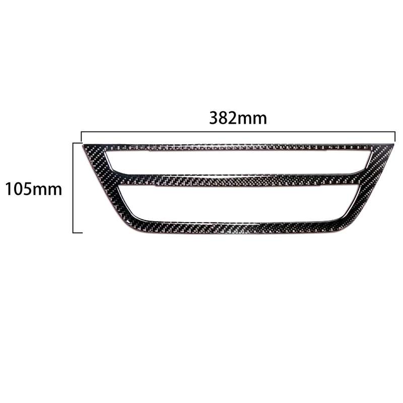 Car Carbon Fiber Air Conditioner CD Control Panel M Performance Decorative Sticker for BMW G01 X3 20