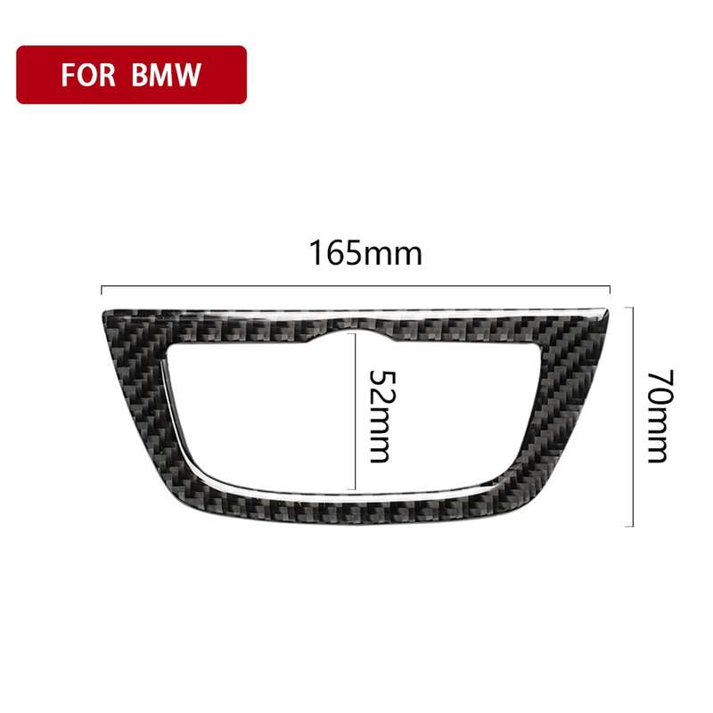 Car Carbon Fiber Headlight Switch Solid Color Decorative Sticker for BMW G01 X3 2018-2020 / G02 X4 2