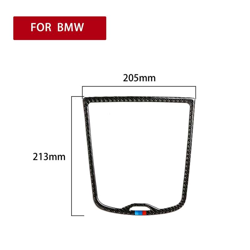 Car Carbon Fiber Dashboard 3-color Decorative Sticker for BMW G01 X3 2018-2020 / G02 X4 2019-2020, L